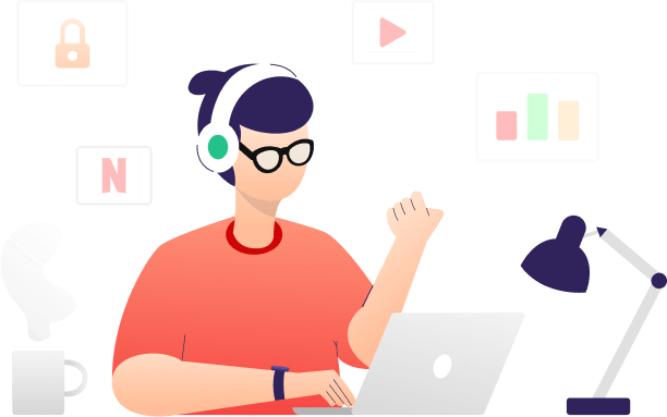 AI Receptionist Illustration